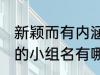 新颖而有内涵的小组名 新颖而有内涵的小组名有哪些